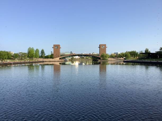 istock Fugan Unga Kansui Park and Tenmon Bridge 1316034461