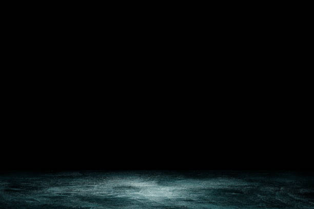 istock Studio dark room concrete floor grunge texture background. 1316038045
