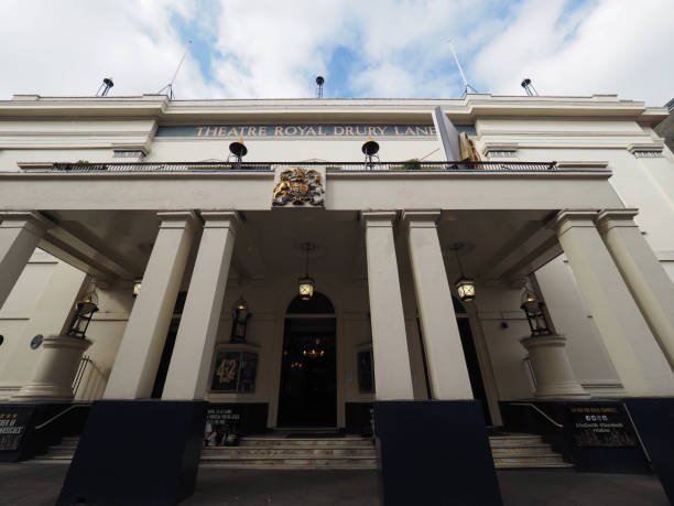 teatro royal drury lane em londres - drury lane - fotografias e filmes do acervo