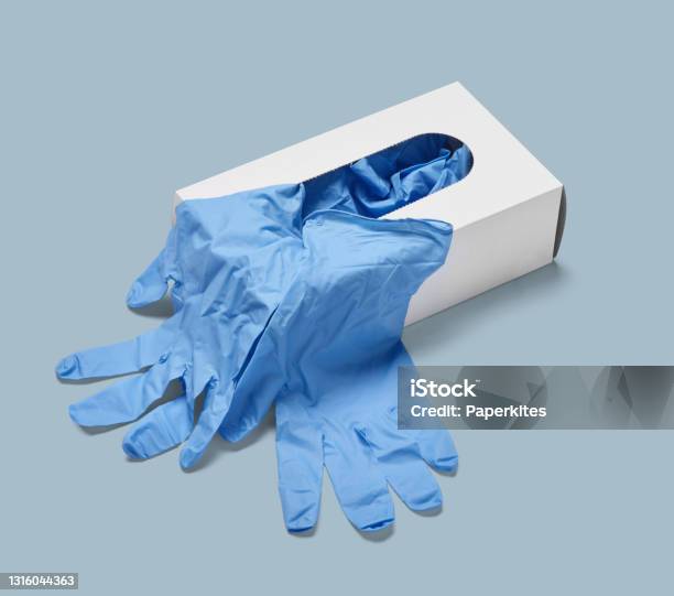 Latex Glove Protective Protection Virus Corona Coronavirus Epidemic Disease Medical Health Hygiene Stock Photo - Download Image Now