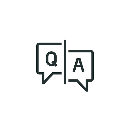 Question And Answers Line Icon