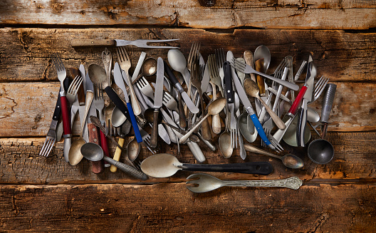 Group of New and Antique Cutlery