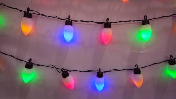 istock Colorful electric retro luminous garlands 1316061025