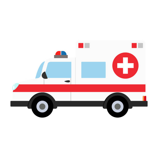 Ilustración de Ambulancia Para Servicios Médicos De Emergencia Ambulancia  De Dibujos Animados Icono De Ambulancia Vector Ilustración y más Vectores  Libres de Derechos de Ambulancia - iStock
