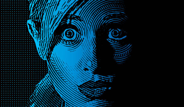 Retro Style illustration of woman with frightened expression Retro Style Film Noir illustration of woman with frightened expression comic book women pop art distraught stock illustrations