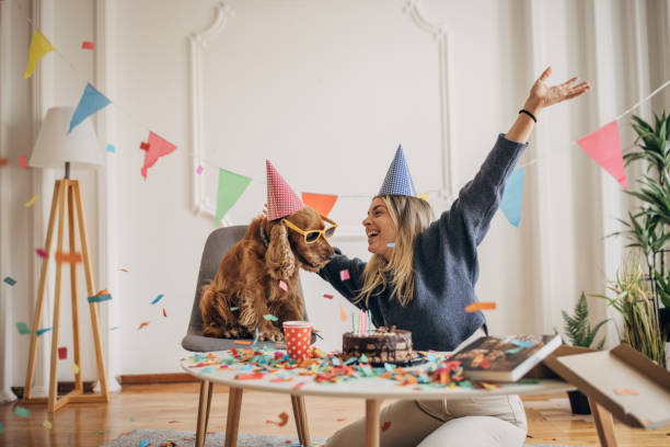 istock Dog's birthday party 1316068935