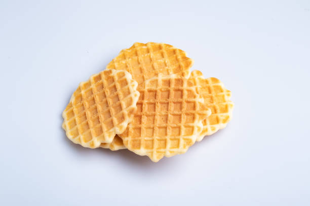 istock waffles cookies on a white background 1316070060