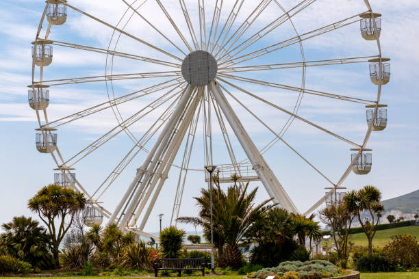 View Of Ferris Wheel In Eastbourne, East Sussex, UK