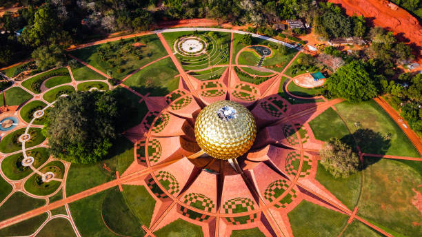 istock Arial View of Auroville 1316082641