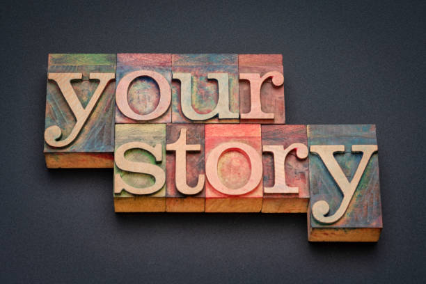 istock your story word abstract in wood type 1316083142