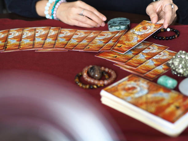 istock tarot card reading fortune teller astrologer divination selected focus 1316086020