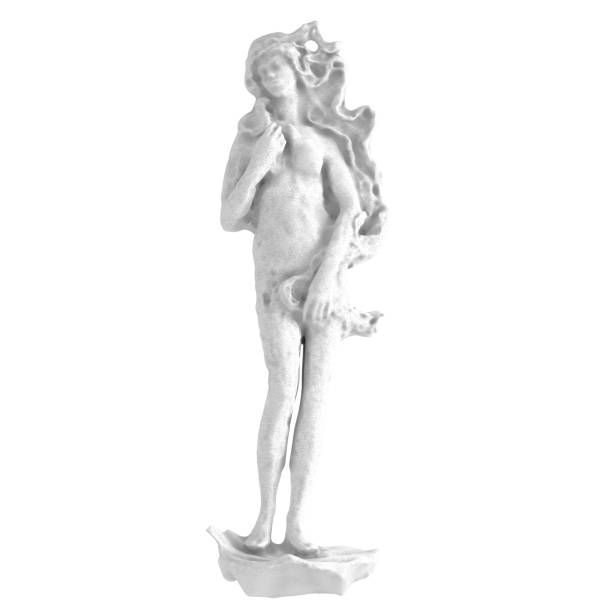 istock Light stone stylized statue of aphrodite on a white background. 3d rendering 1316089154