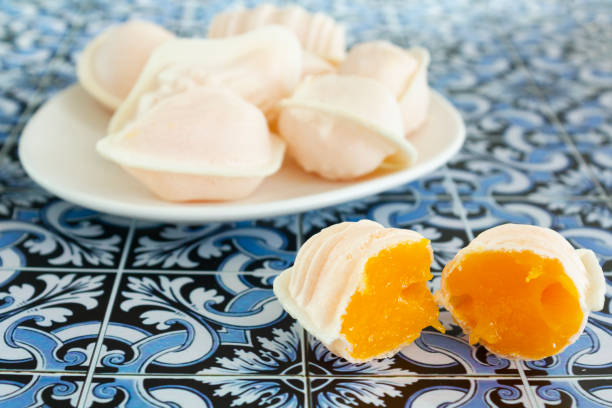 istock Traditional portuguese egg yolk sweets called Ovos Moles de Aveiro 1316092221