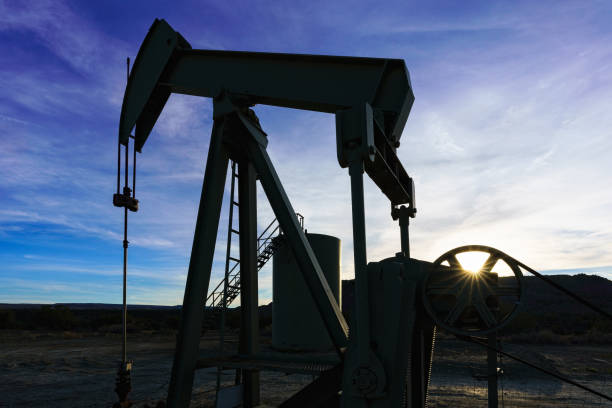istock Pumpjack in Oil Field 1316096129