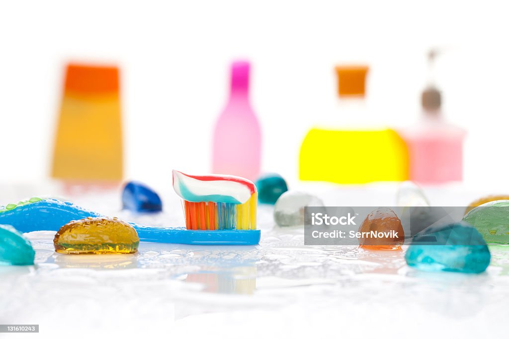 Mañana y cepillar los dientes - Foto de stock de Asistencia sanitaria y medicina libre de derechos