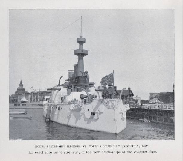 istock USS Indiana Battleship Model 1893, 19th Century US Naval History 1316114592