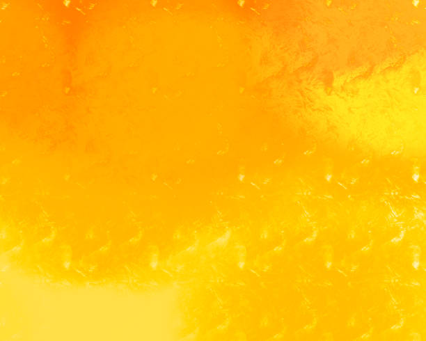 istock Hand painted brush, yellow, dark, light orange, perfect combination Colorful art background 1316117095
