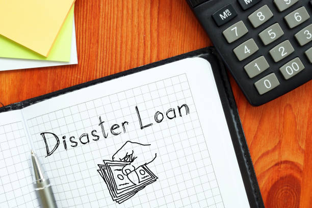 istock Disaster loan is shown on the photo using the text 1316117184