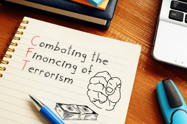 Combating the Financing of Terrorism CFT is shown on the photo using the text Combating the Financing of Terrorism CFT is shown on a photo using the text terrorist financing stock pictures, royalty-free photos & images