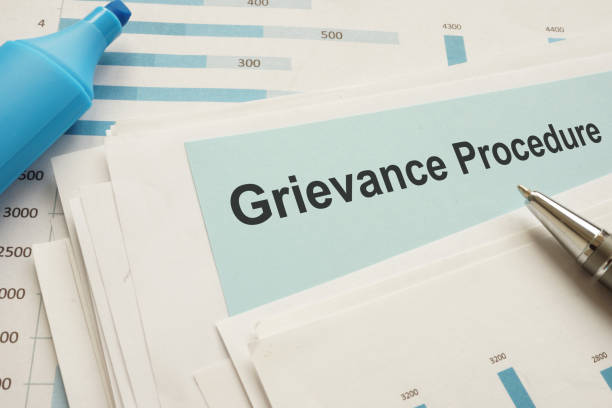 istock Grievance procedure is shown on the photo using the text 1316117681
