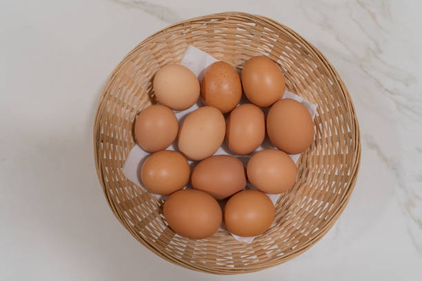 istock Basket of ecological and healthy eggs 1316119197