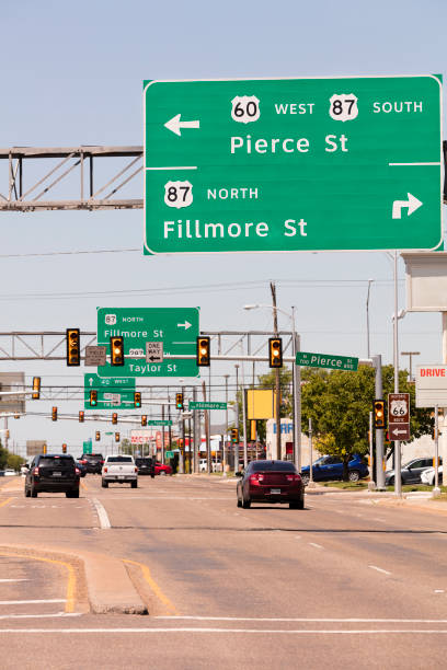 istock Traffic in Amarillo, Historic Route 66, Texas 1316125015