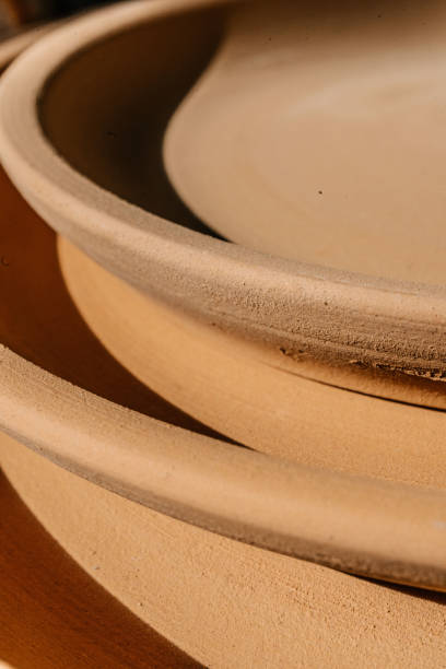 istock Abstract background and texture of terracotta plates. 1316125114