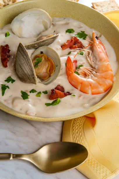 istock New England Clam Chowder Soup 1316130054