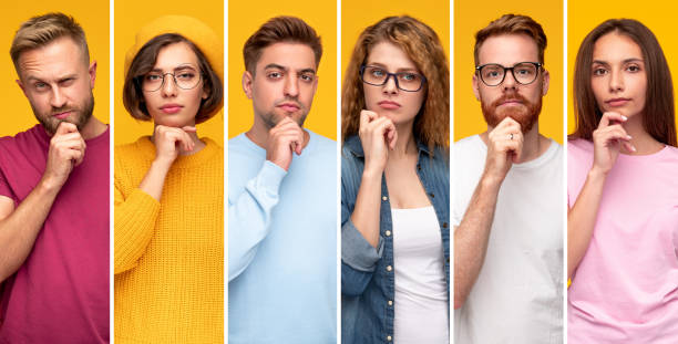 istock Thoughtful young people in casual clothes 1316130596