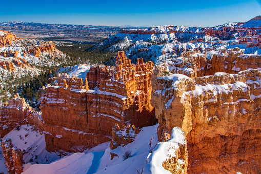 Drone image of landscape scenery in Sedona Arizona