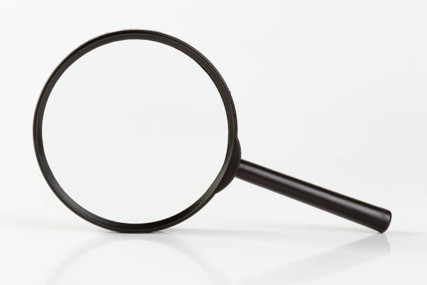 istock Magnifying Glass, Isolated On White Background with clipping path. 1316134491