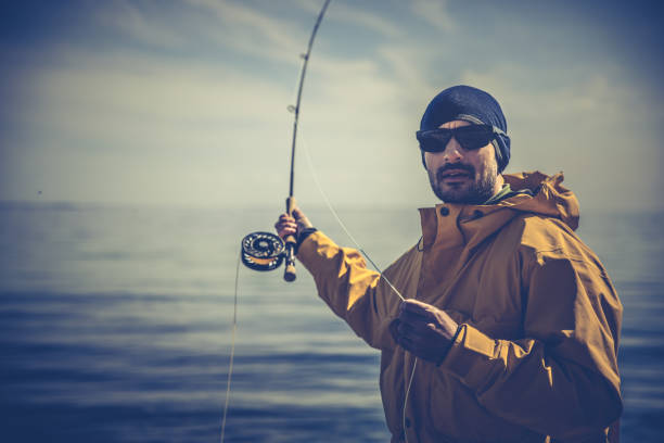 istock Fly-fishing in ocean on a sunny day 1316135254