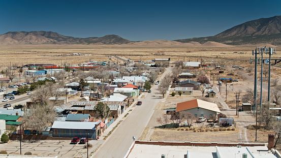 Albuquerque, USA - November 6, 2022. Facade of Warpath store at Old Town Plaza in Albuquerque, New Mexico, USA