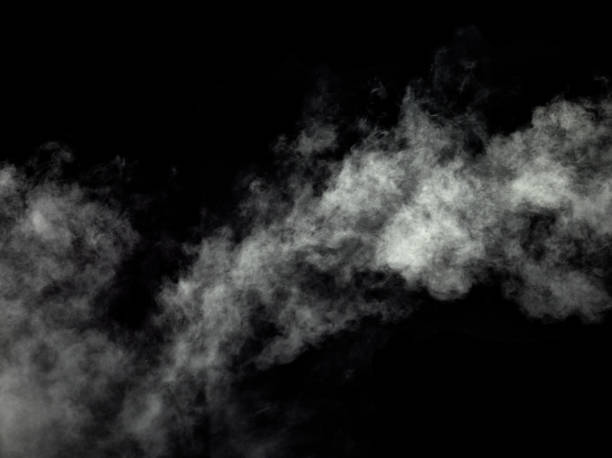 istock smoke steam fog air background shape black cloud background moisture abstract light stream flow 1316143849