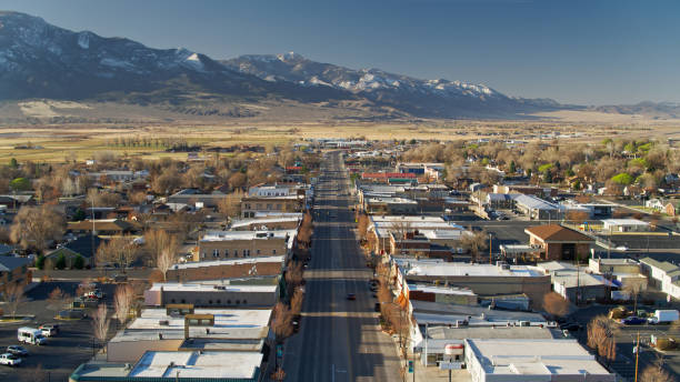 istock Aerial View of Richfield, Utah 1316145738
