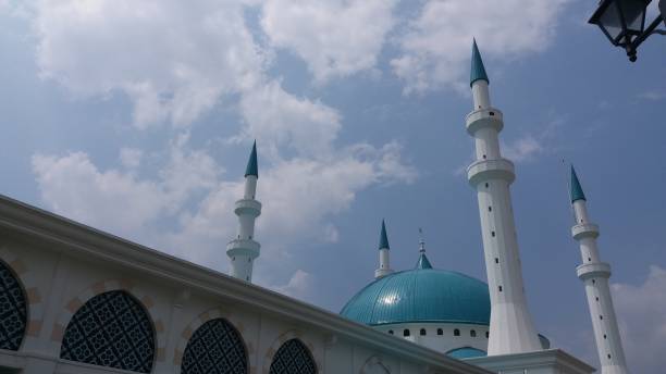 istock Johore Bahru, Malaysia - Circa 2016: Minarets of a mosque with Turkish elements 1316148182