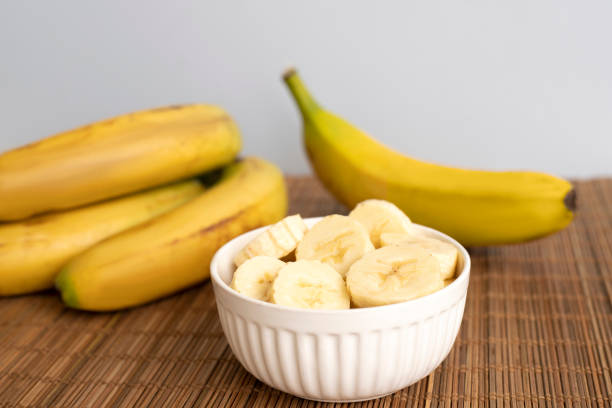 istock Cut bananas in the plate 1316149106