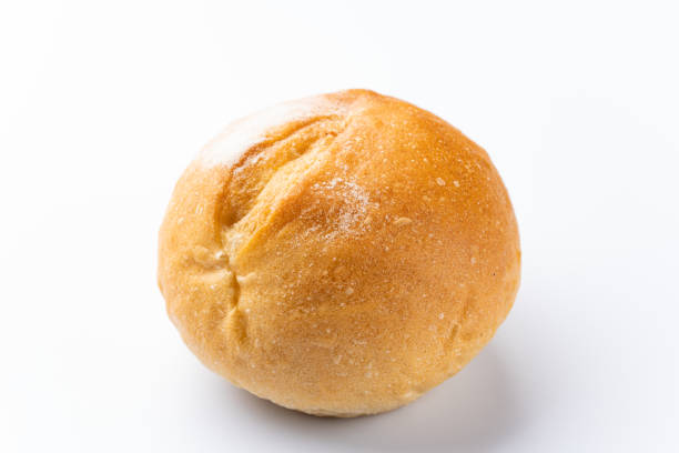 istock Petite French bread on white background 1316165134