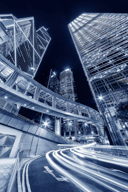 istock skyscraper in downtown district in Hong Kong city 1316165311