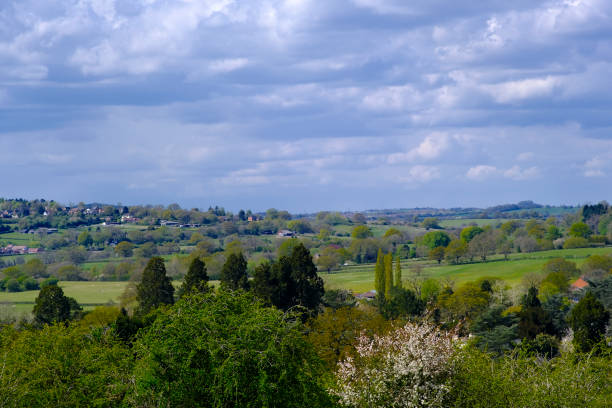 istock panoramic image of generic english farmland in springtime worcestershire england uk 1316166311