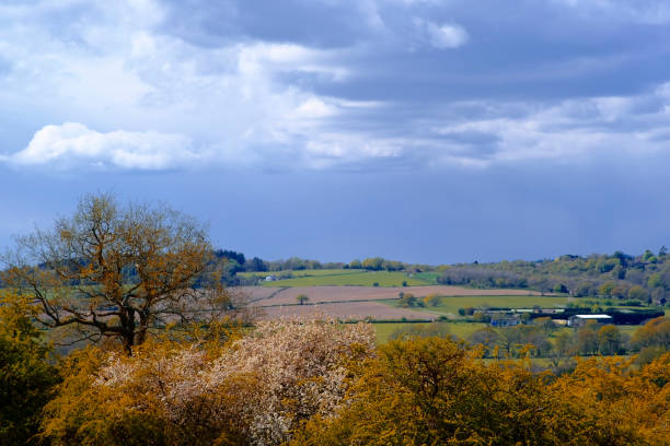 istock panoramic image of generic english farmland in springtime worcestershire england uk 1316166564
