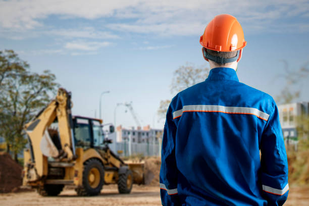 istock male worker in uniform doing work on the roadside building a new highway 1316181688