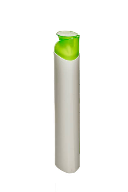 istock White plastic bottle on a white background, blank for design, place for text. Close up 1316189956