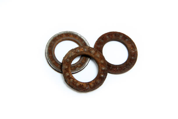 istock The old broken bearing, with the balls completely overgrown by rust 1316210554