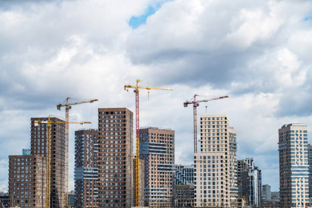 istock Residential buildings construction 1316220999
