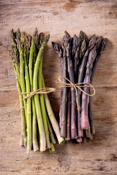 istock Green and Purple Asparagus. 1316227319