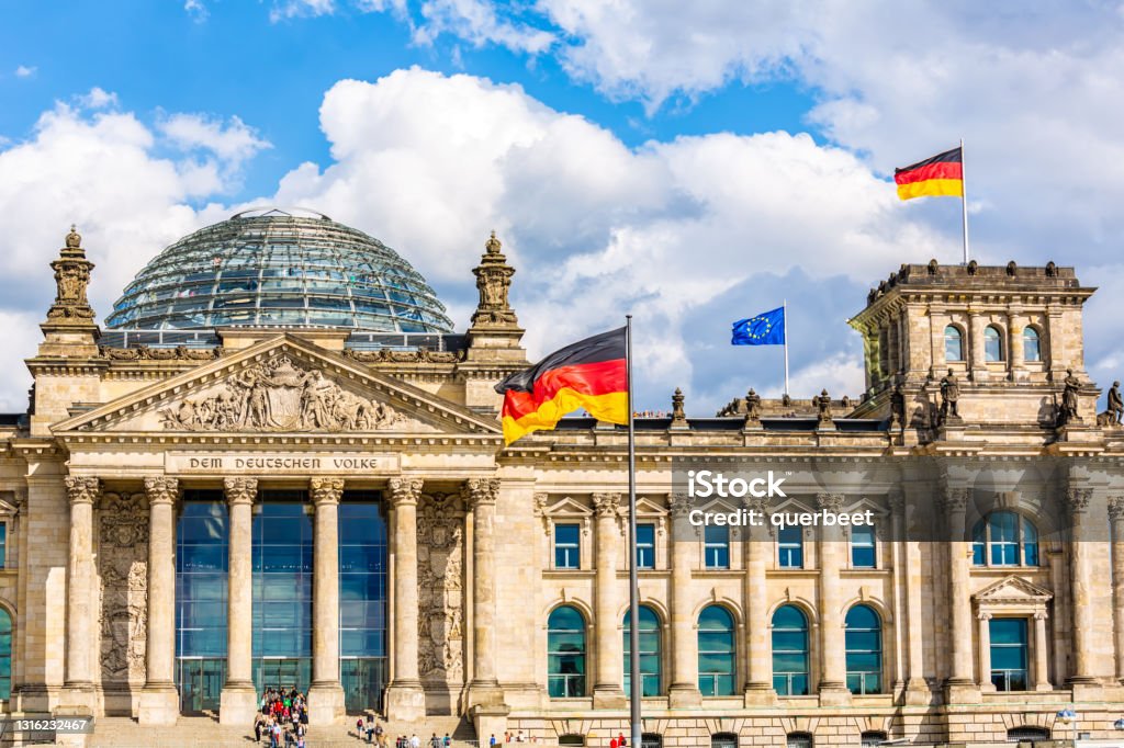 Reichstag in Berlin Bundestag Stock Photo