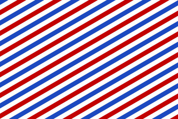 istock Airmail. Classic retro background with diagonal stripes in red, blue and white. Layout of the world international postal envelope. Vector illustration. 1316233614