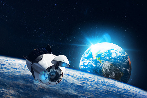 Space   station on orbit of the Earth planet and universe background. Elements of this image furnished by NASA. \nhttps://www.nasa.gov/sites/default/files/thumbnails/image/iss059e003532.jpg\n https://eol.jsc.nasa.gov/Collections/Composites/img/hires/jsc2016e096370.jpg\nhttps://www.nasa.gov/image-feature/the-spacex-crew-dragon-maneuvers-to-another-port-0\nhttps://www.nasa.gov/sites/default/files/images/149448main_image_feature_580_ys_full.jpg\nhttps://www.nasa.gov/sites/default/files/thumbnails/image/iss064e035951.jpg\n\nhttps://www.nasa.gov/sites/default/files/thumbnails/image/iss061e069080.jpg\n https://www.nasa.gov/sites/default/files/thumbnails/image/sls_in_clouds_0.jpg\n https://www.nasa.gov/content/searching-for-water-in-the-solar-system-and-beyond/