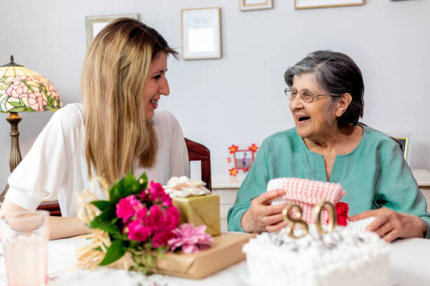 istock Senior women birthday party 1316254854
